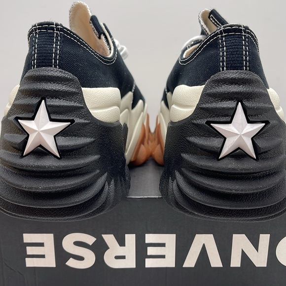 Converse Men’s RUN STAR MOTION OX
BLACK/WHITE/EGRET 172895C Platforms Sneakers - Picture 13 of 16